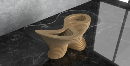 Masa parametrica MP009, lemn [2]