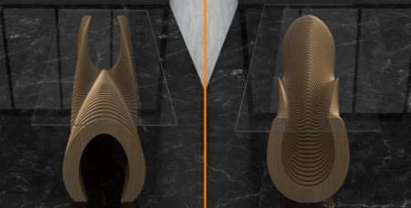 Masa parametrica MP010, lemn [4]