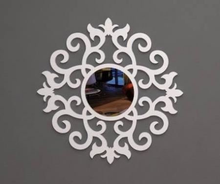 Oglinzi decorative - Oglinda decorativa OD007, Mdf, 60x60cm