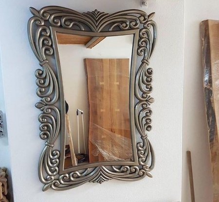 Oglinzi decorative - Oglinda decorativa OD008, Mdf, 115x75cm