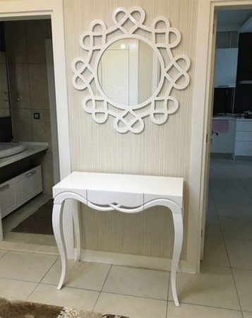 Oglinzi decorative - Oglinda decorativa OD023, Mdf, 100x100cm