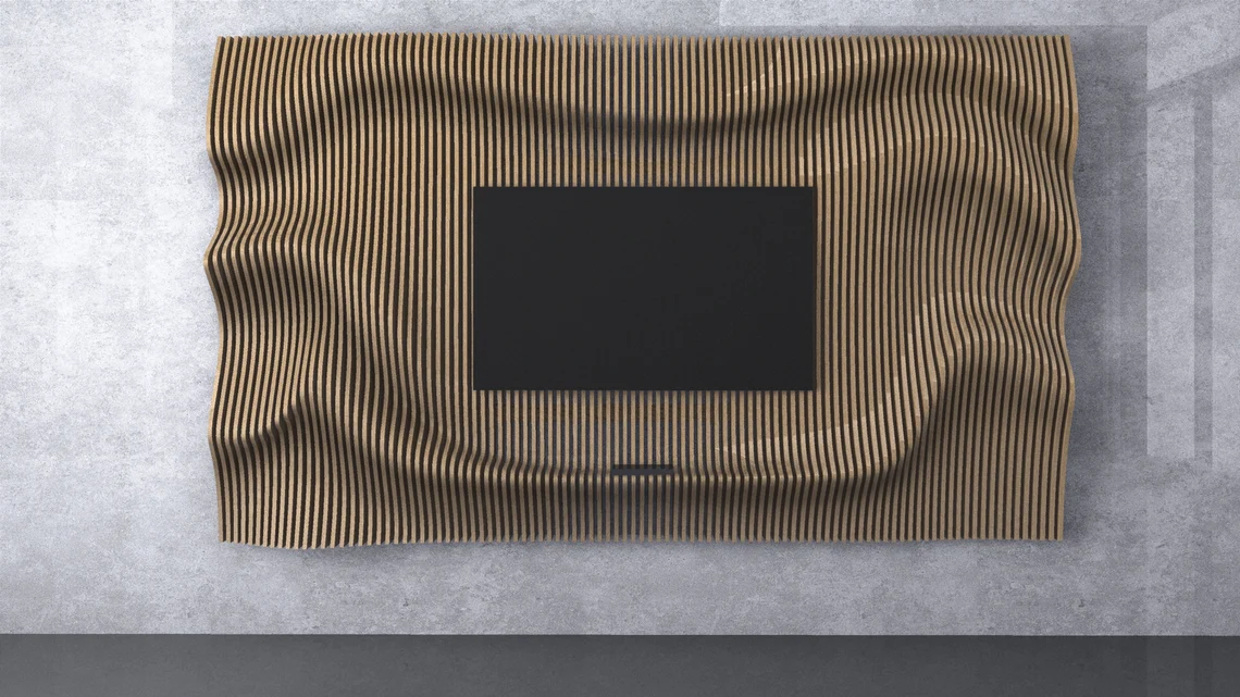 Perete parametric PT003, lemn [1]