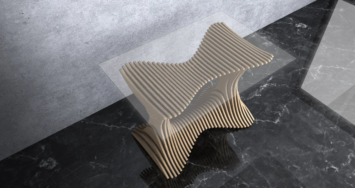 Masa parametrica MP001, lemn [2]