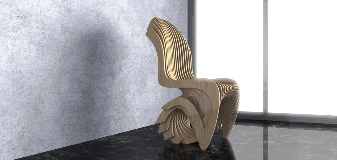 Scaune - Scaun parametric SP001, lemn