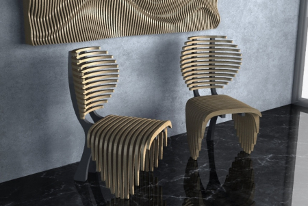 ACASA - Scaun parametric Throne IV, lemn