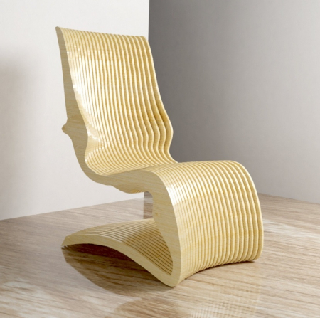ACASA - Scaun parametric Throne II, lemn