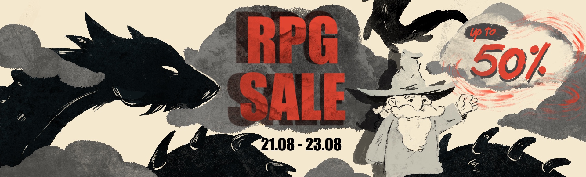 RPG Sale! Până la -50% discount