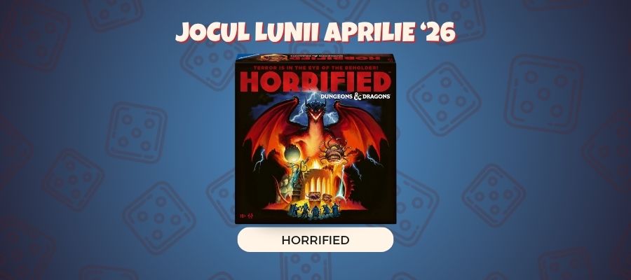 Jocul lunii aprilie 2026:  Horrified: Dungeons & Dragons
