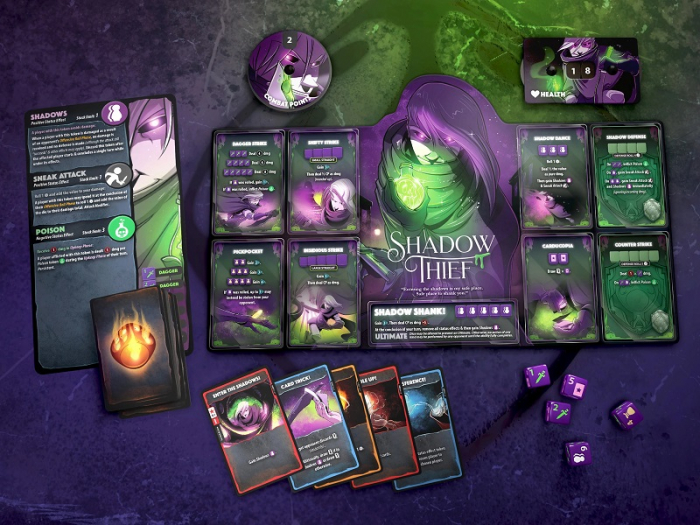 Dice Throne Season One Rerolled: Box 3 - Pyromancer vs Shadow Thief - EN [2]