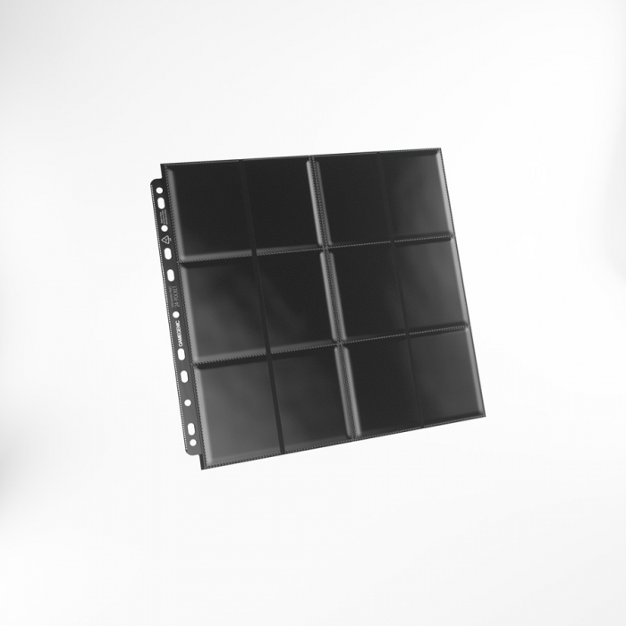 Gamegenic - 24-Pocket Sideloading Pages Black (10 buc) [2]