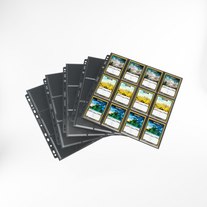 Gamegenic - 24-Pocket Sideloading Pages Black (10 buc) [3]