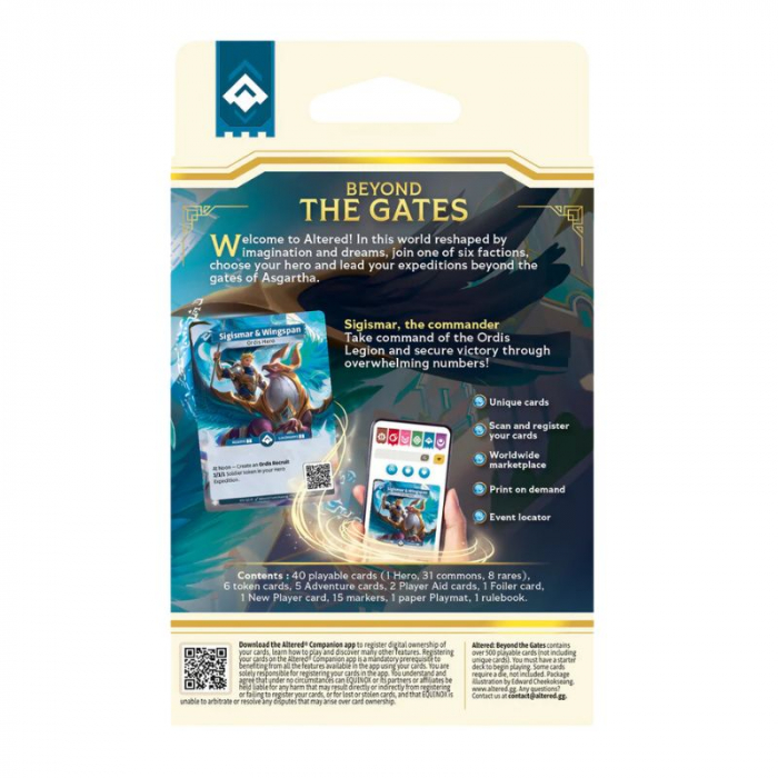 Altered TCG - Beyond the Gates Starter Deck Ordis - EN [2]