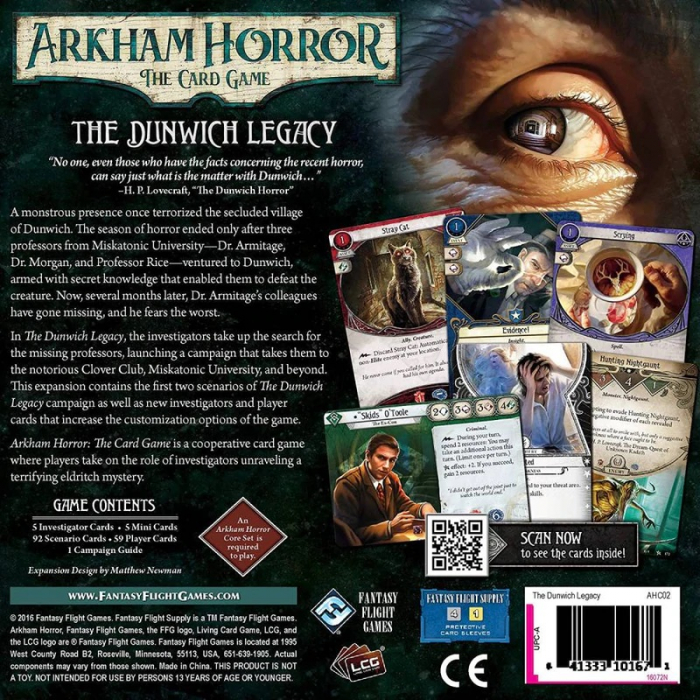 Arkham Horror LCG: The Dunwich Legacy Investigator Expansion (Extensie) - EN [3]