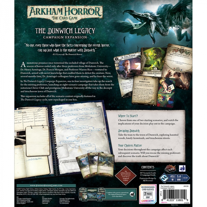 Arkham Horror LCG: The Dunwich Legacy Campaign Expansion (Extensie) - EN [2]
