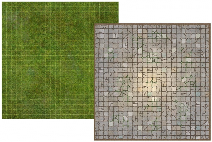 Battle Mat Board - Grassland & Dungeon [3]