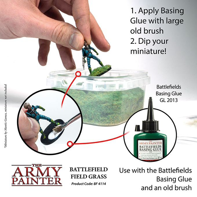 Battlefield Field Grass - The Army Painter [4]