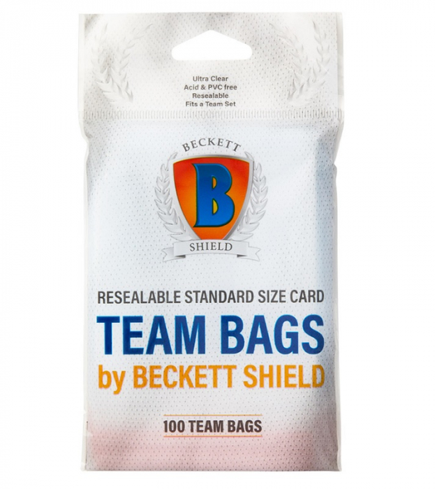 Beckett Shield Team Bags (100 Sleeves) [1]
