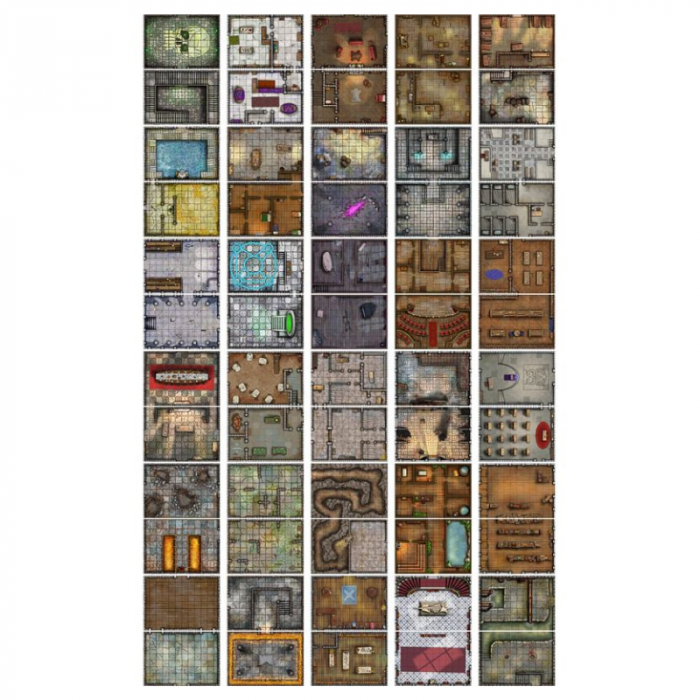 Big Book of Battle Mats - Rooms, Vaults & Chambers - EN [2]