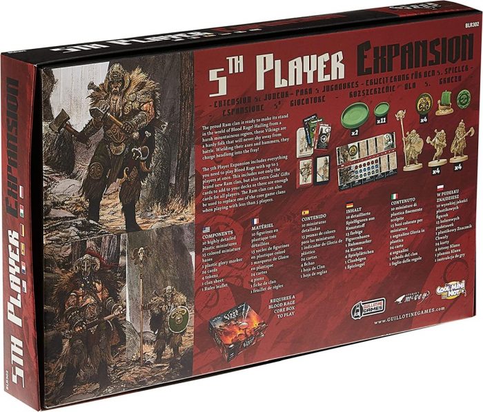 Blood Rage - 5th Player Expansion (Extensie) - EN [2]