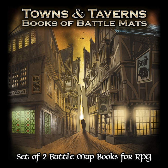 Books of Battle Mats: Towns & Taverns - EN [2]