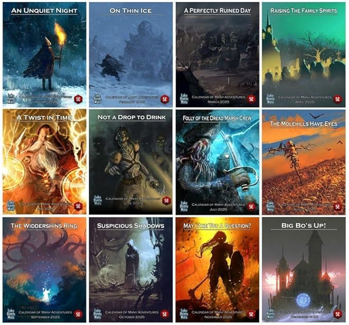 Calendar of Many Adventures 2025 - EN [6]