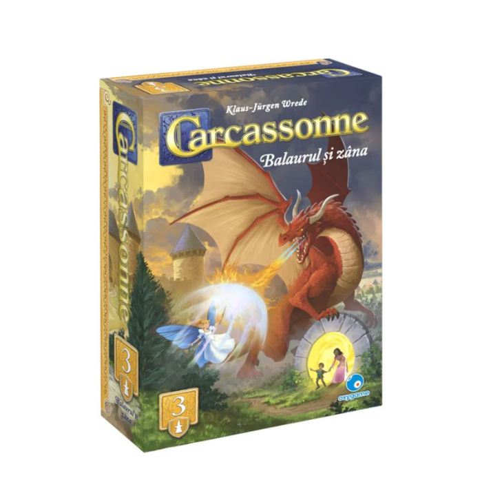 Carcassonne Extensia 3 - Balaurul si Zana (Extensie) (Editia Noua) - RO [1]