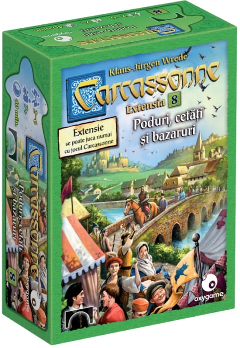 Carcassonne Extensia 8 – Poduri, Cetati si Bazaruri (Extensie) – RO [1]