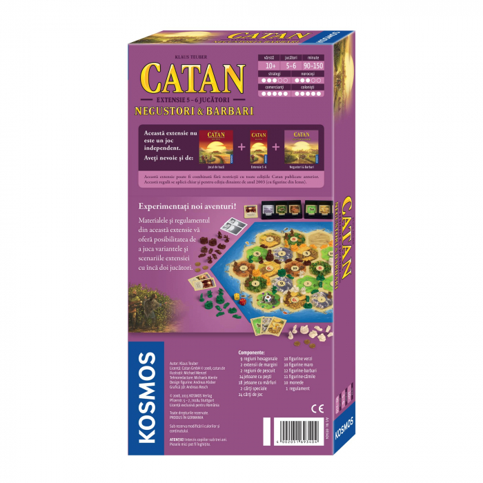Catan - Negustori și Barbari 5/6 (Extensie) - RO [2]