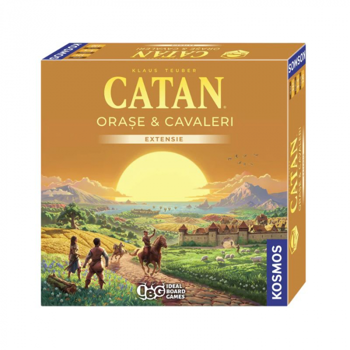 Catan - Orașe și Cavaleri 3/4 - Ediția 2025 (Extensie) - RO [1]