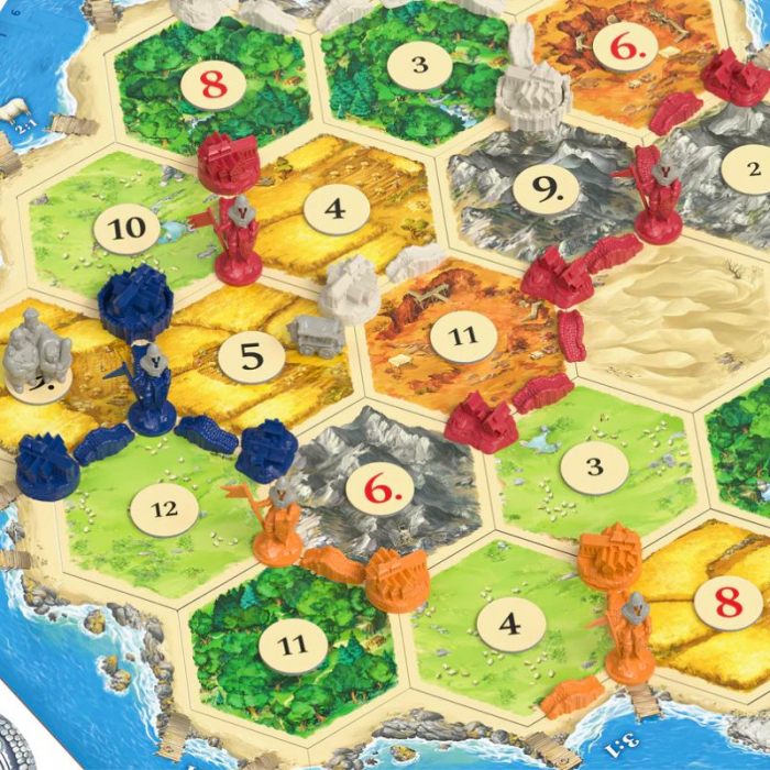 Catan - Orașe și Cavaleri 3/4 - Ediția 2025 (Extensie) - RO [4]