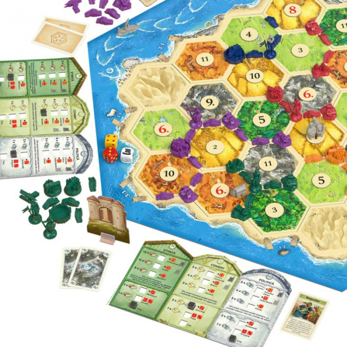 Catan - Orașe și Cavaleri 5/6  - Ediția 2025 (Extensie) - RO [3]
