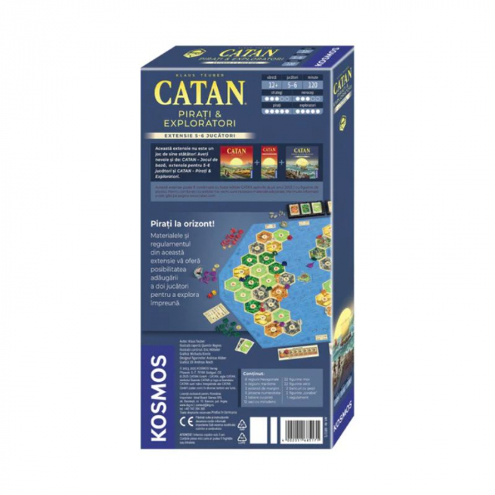 Catan - Pirati si Exploratori 5/6 (Extensie) - Ediția 2025 - RO [2]