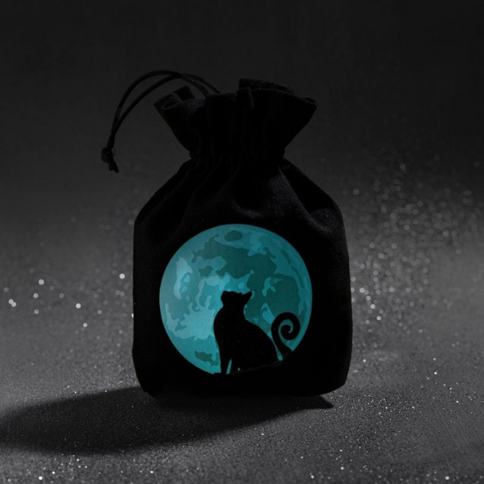 Cats Dice Pouch - The Mooncat [3]