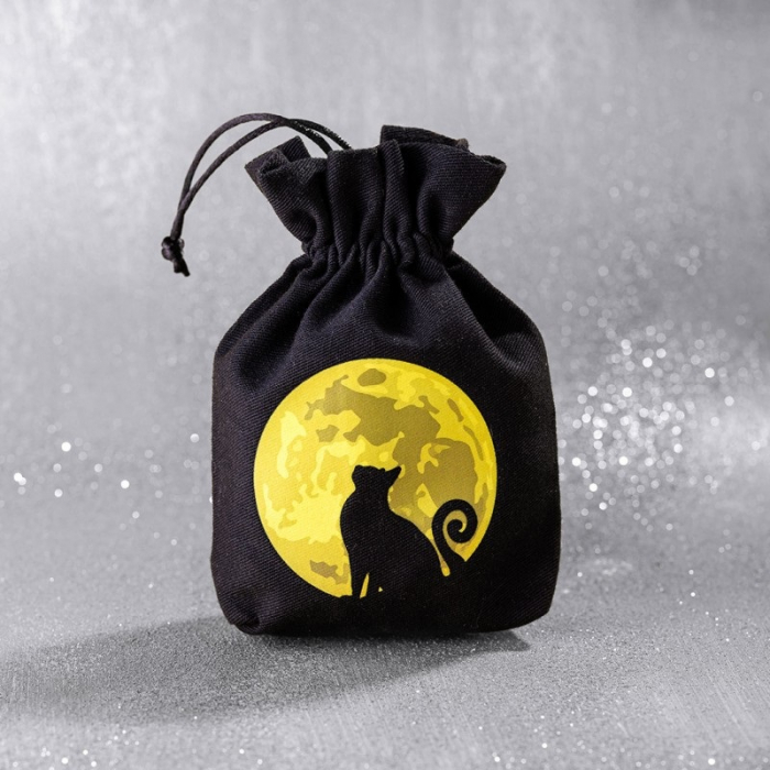 Cats Dice Pouch - The Mooncat [2]