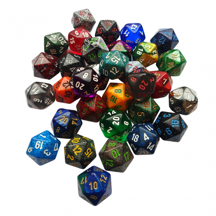Zar D20: Regular D20 Loose Dice (1 buc) [2]