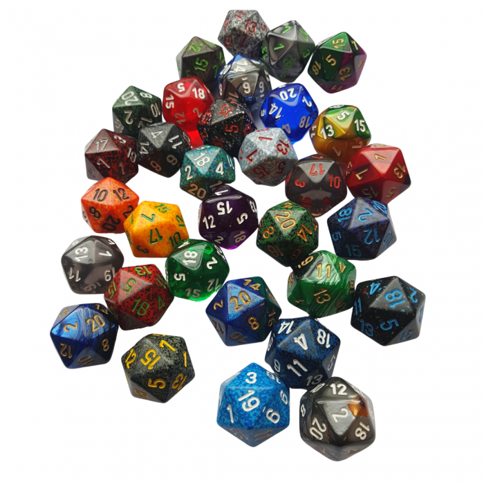 Zar D20: Regular D20 Loose Dice (1 buc) [3]