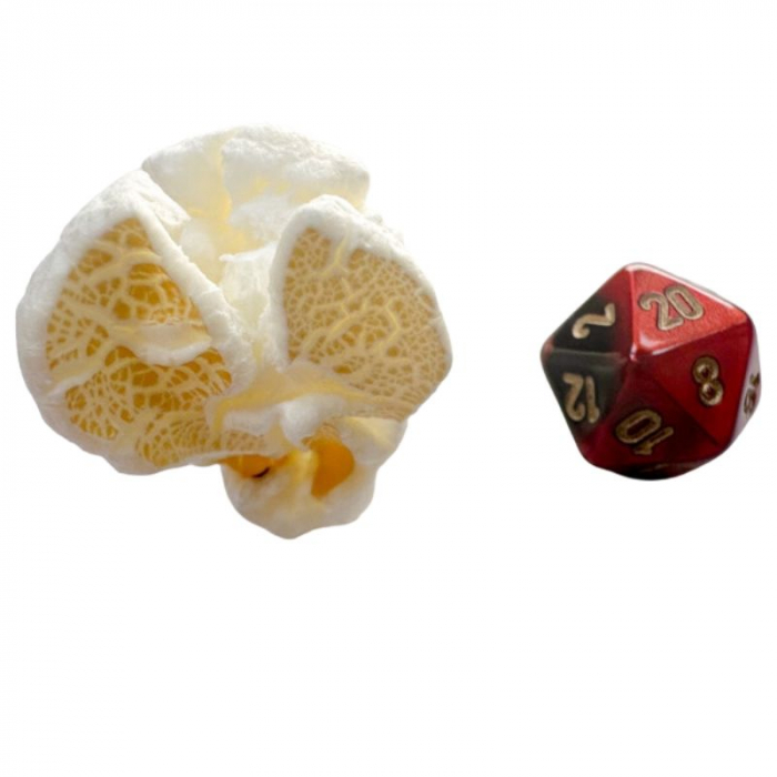 Chessex Gemini Mini-Polyhedral Dice Set Black-Red/gold (7 dice) [2]
