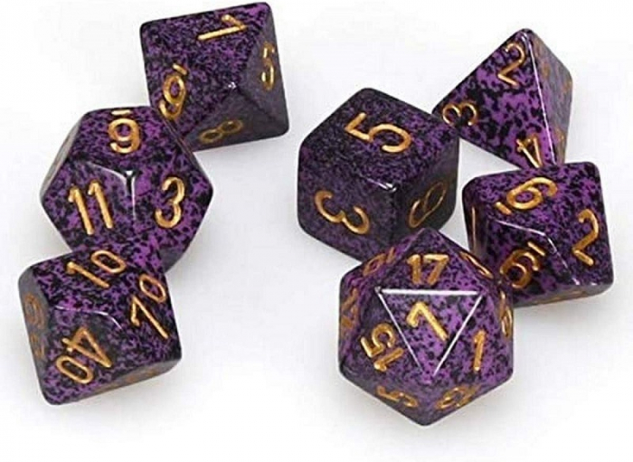 Chessex Speckled Polyhedral Dice Set Hurricane (7 dice) [3]