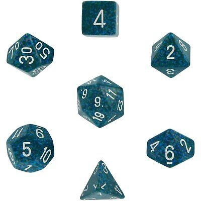 Chessex Speckled Polyhedral Dice Set Sea (7 dice) [4]