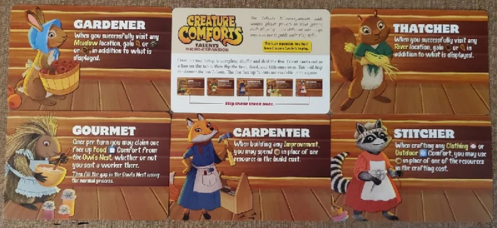 Creature Comforts: Dreams Come True si Talents (Extensie) - EN [5]