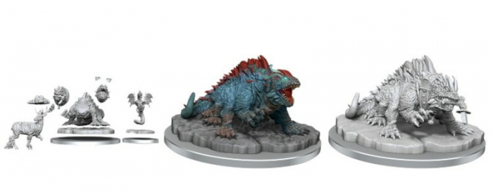 D&D Frameworks Miniature: Basilisk [3]