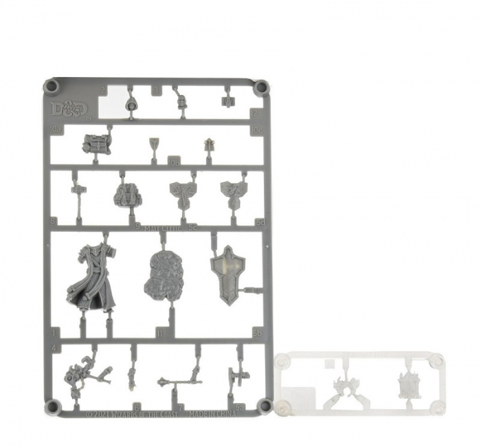 D&D Frameworks Miniature: Human Cleric Male [3]