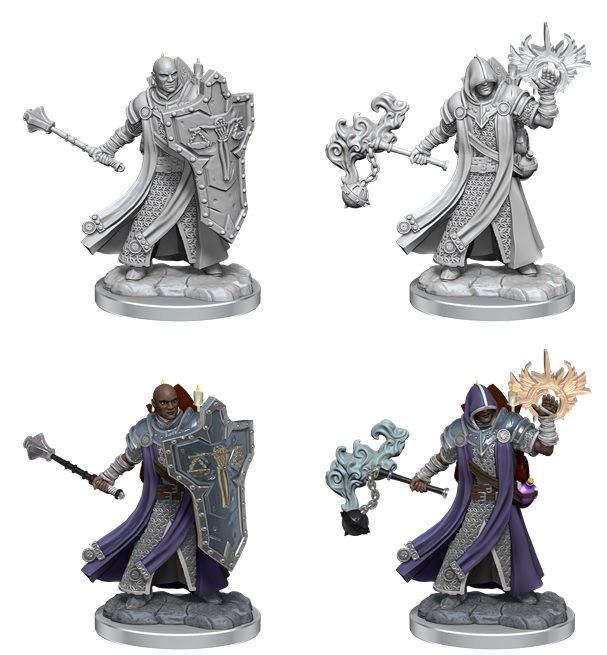 D&D Frameworks Miniature: Human Cleric Male [2]