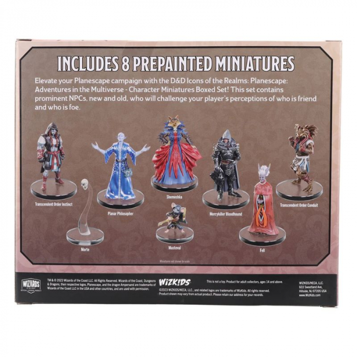 D&D Icons of the Realms: Planescape Adventures in the Multiverse - Character Miniatures Boxed Set - EN [4]