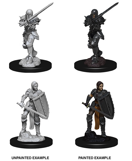 D&D Nolzur's Marvelous Miniatures: Female Human Fighter [2]