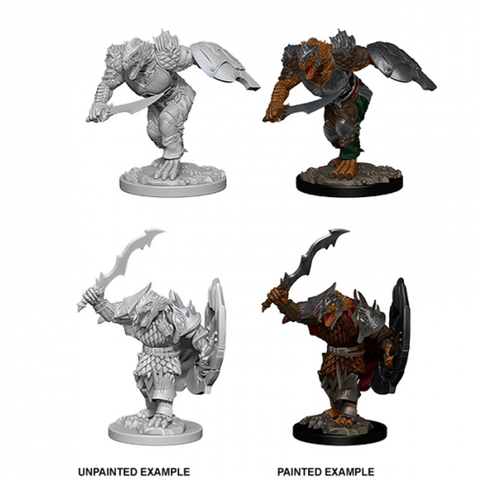 D&D Nolzur's Marvelous Unpainted Miniatures: Dragonborn Male Fighter (W4) [2]