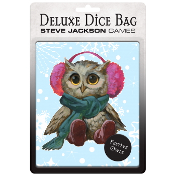Deluxe Dice Bag: Festive Owls [2]