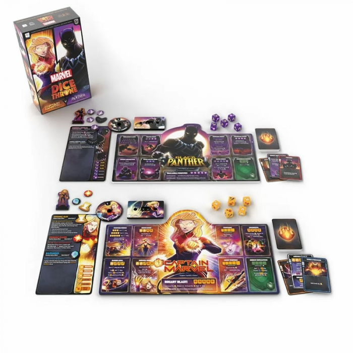 Dice Throne Marvel 2-Hero: Box 1 - Captain Marvel vs Black Panther - EN [2]