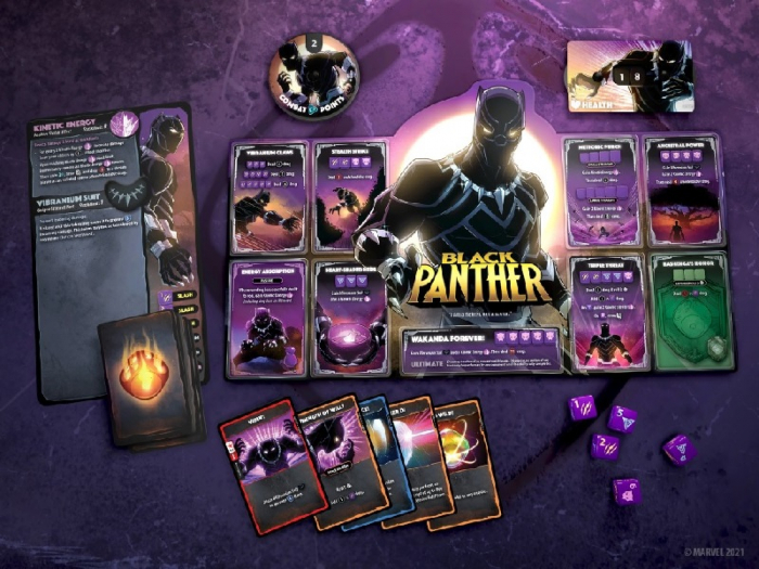 Dice Throne Marvel 2-Hero: Box 1 - Captain Marvel vs Black Panther - EN [4]