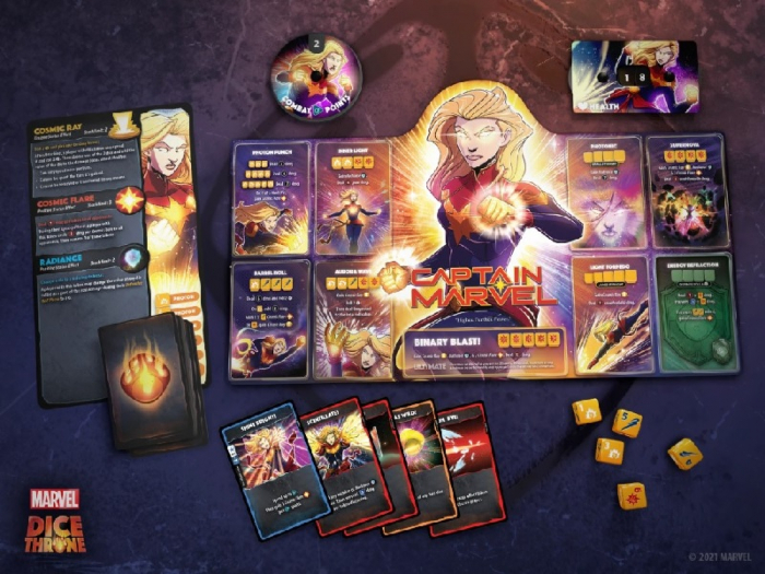 Dice Throne Marvel 2-Hero: Box 1 - Captain Marvel vs Black Panther - EN [3]